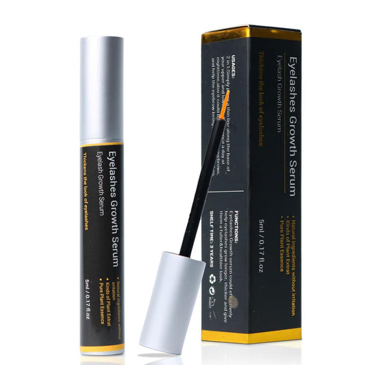 Lash & Brow Growth Serum – Eyelash Enhancer for Longer Lashes, Suero Para Pestañas Crecimiento, Eyebrow Serum for Women, Sérum Para Pestañas Y Cejas, Rapid Lash Booster